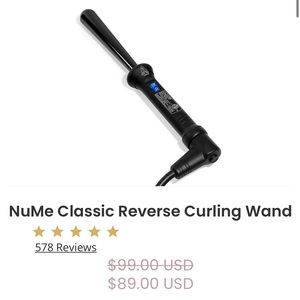 NuMe Classic Reverse Curling Wand